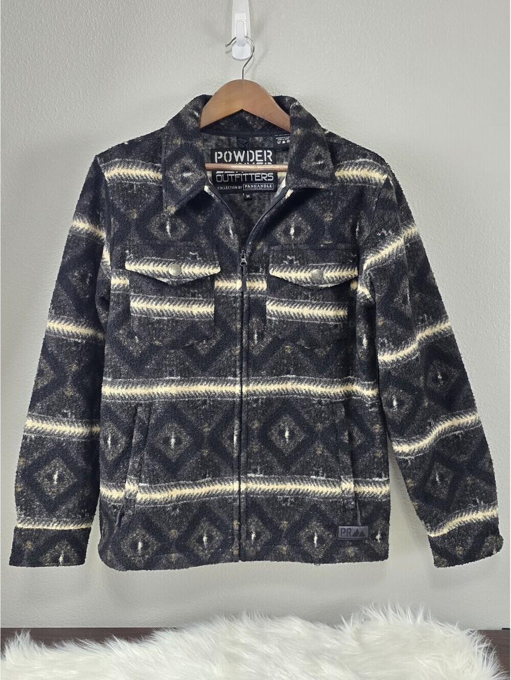 Powder River Outfitters Collection By PANHANDLE, Size M Mens Button Up Jacket
